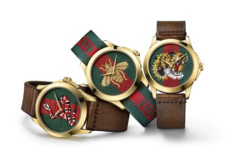 gucci watch tiger green